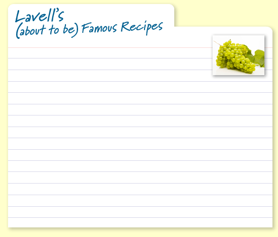 Cut the Mustard Recipe Card