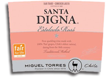 Miguel Torres Santa Digna Estelado Sparkling Brut Rosé 2011