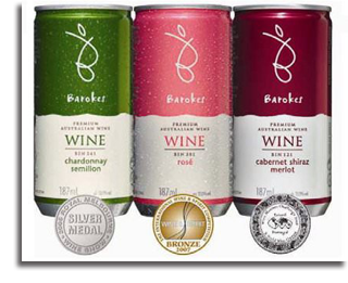 Award-winning canned wines