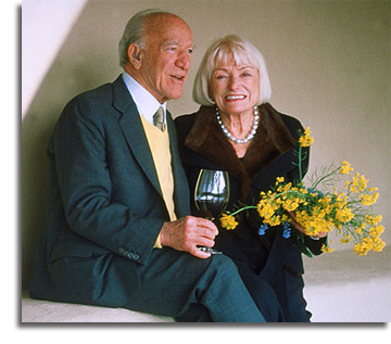 Robert and Margrit Mondavi